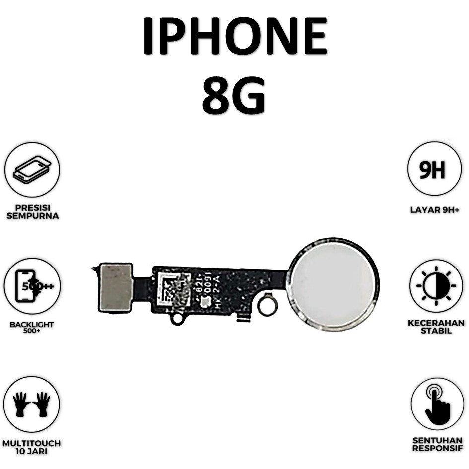 FLEXIBEL 8G + HOME BUTTON FULLSET ORIGINAL 100%