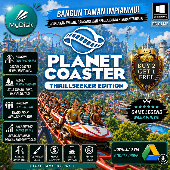PLANET COASTER THRILLSEEKER EDITION - GAME PC
