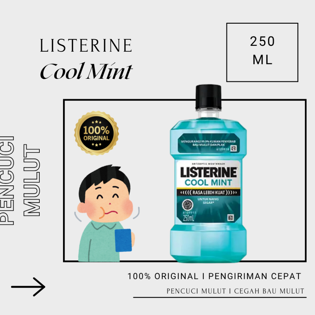 LISTERINE COOL MINT 250 ML