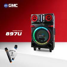 GMC SPEAKER BLUTOOTH KARAOKE 10" 897U