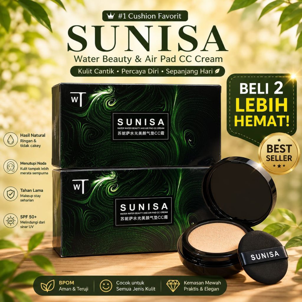 SUNISA BB CREAM FOUNDATION NATURAL COD ON LANGSUNG