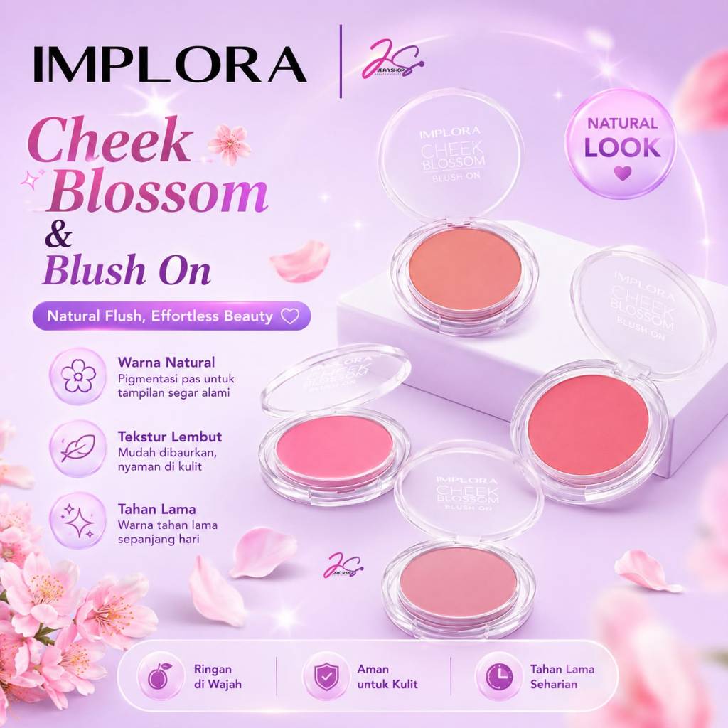 IMPLORA BLUSH ON - Implora Cheek Blossom & Blush On
