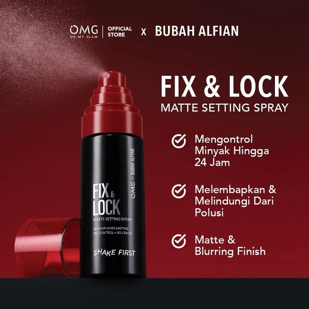 OMG Fix & Lock Matte Setting Spray 60ml