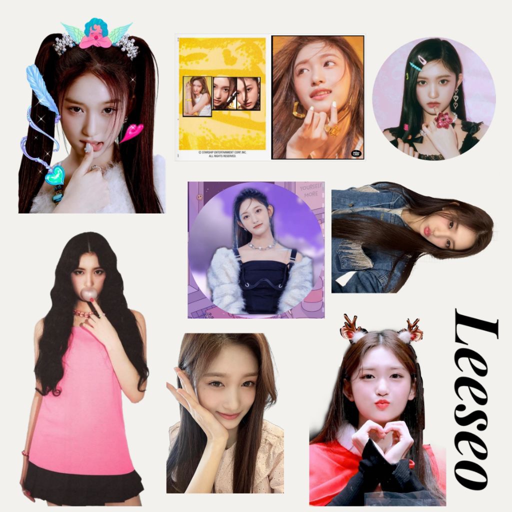 STIKER IVE LEESEO
