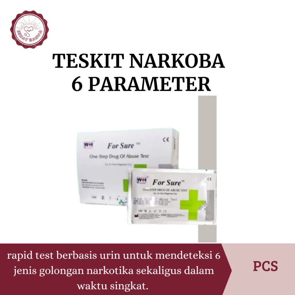 Test Urin Narkoba 6 Parameter