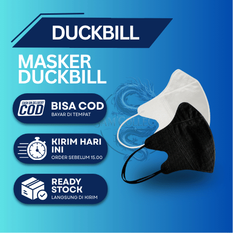 [COD] Duckbill Facemask isi 50pcs 3Ply