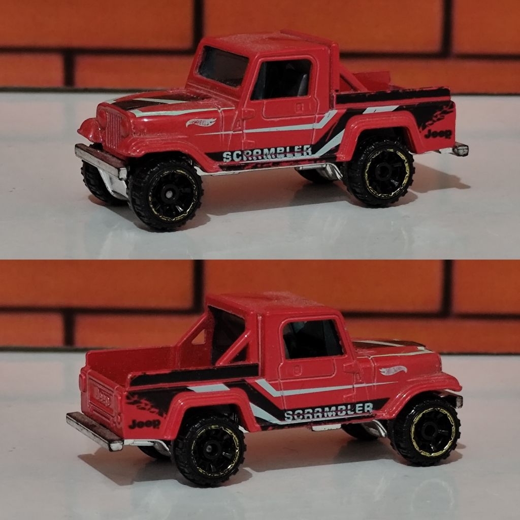Hotwheels Jeep Scramble Loose Mulus