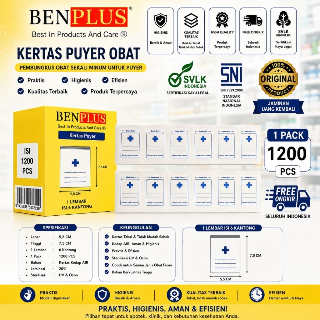 kertas puyer press