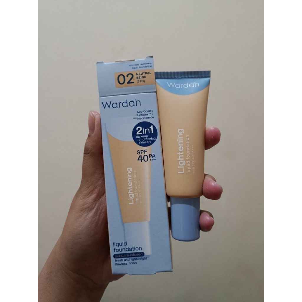 Wardah liquid foundation 32N