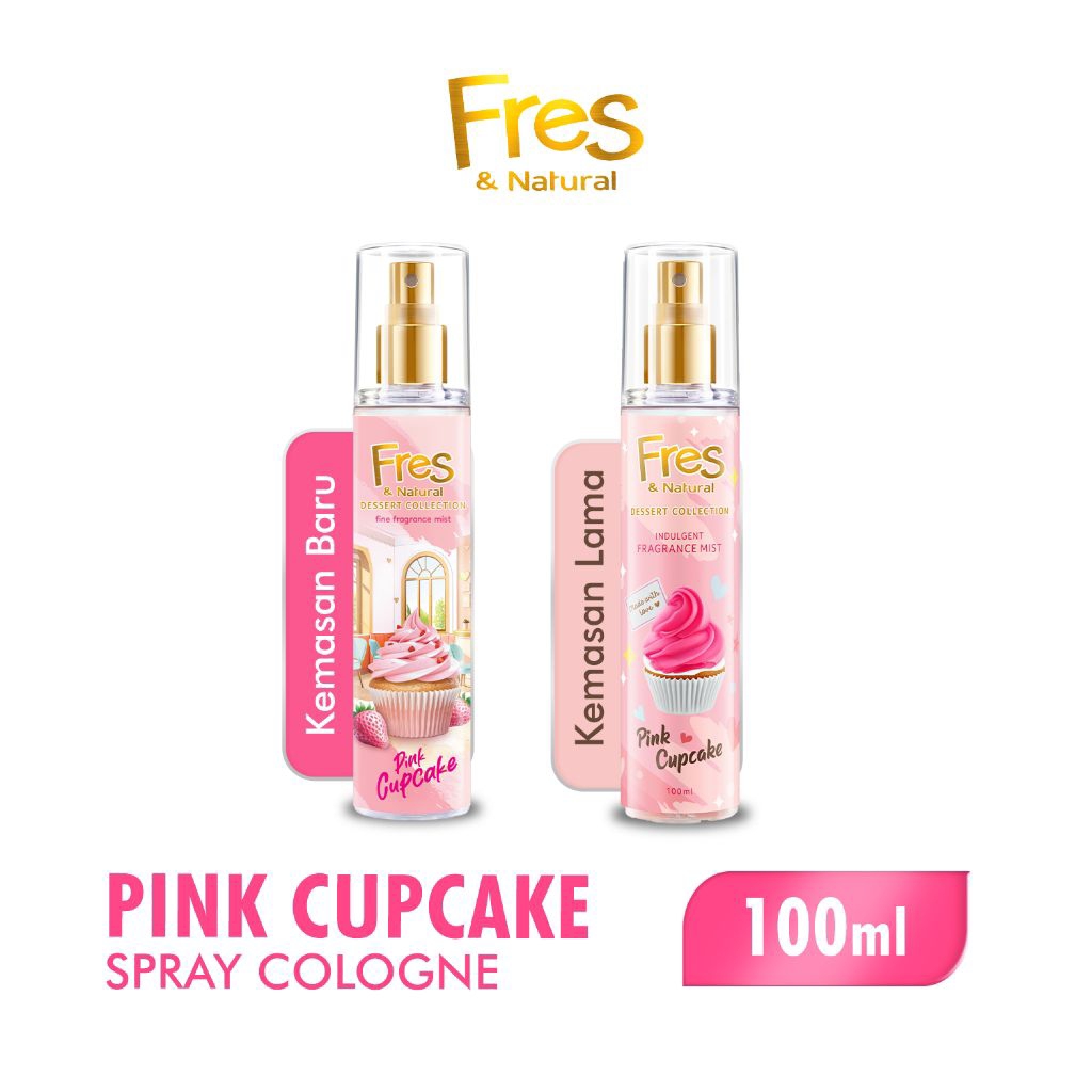Fres & Spray Cologne Pink Cupcake 100ml