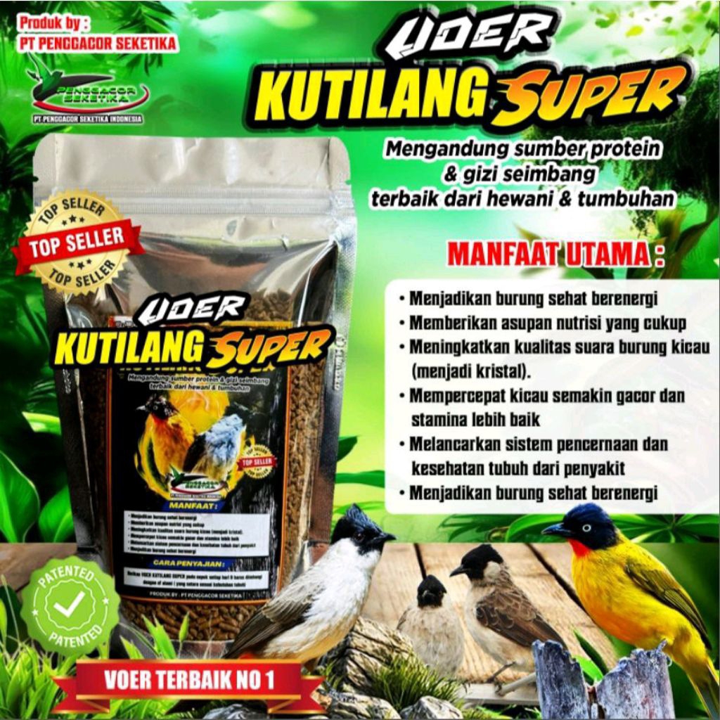 Voer Kutilang Super