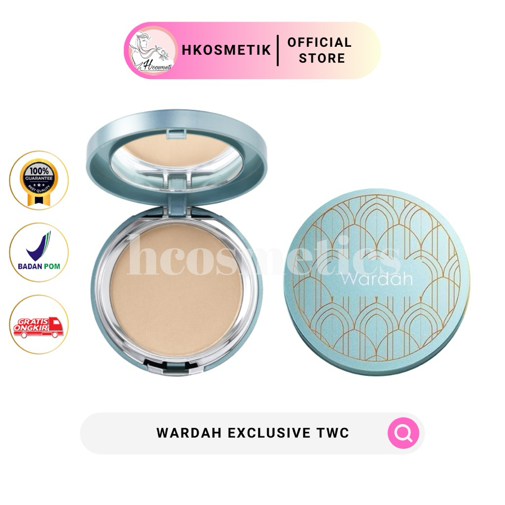 Wardah Exclusive Two Way Cake & Refill