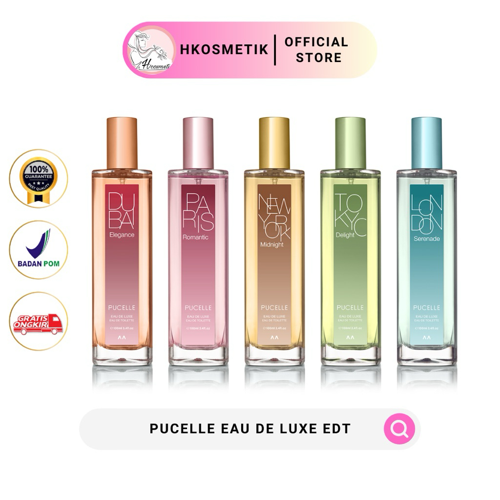 PUCELLE Eau De Luxe Eau De Toilette 100ml