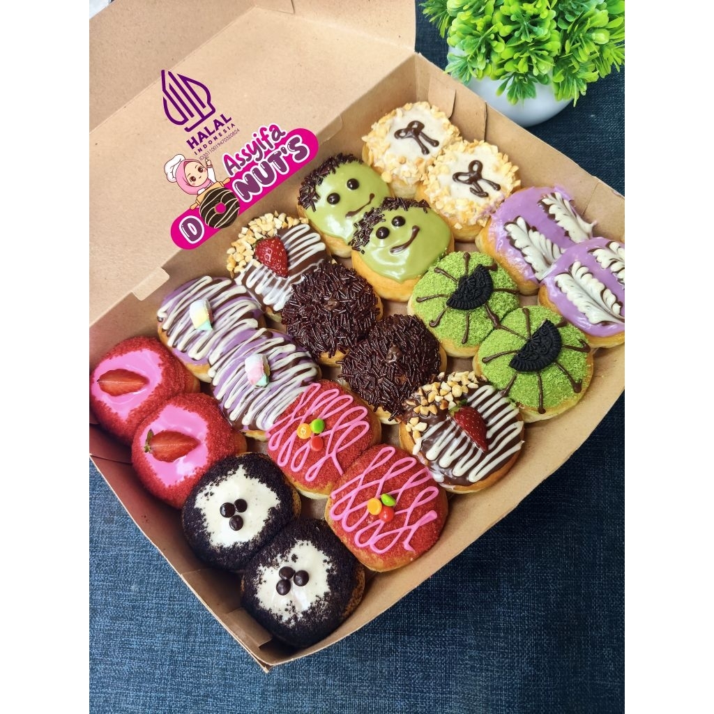 Domini paket ultah 20pcs