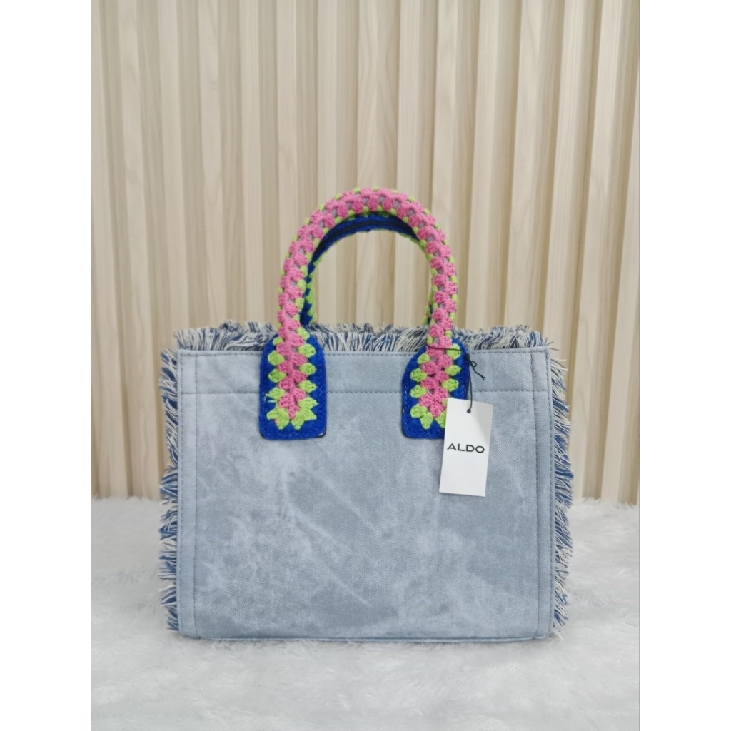 Satchel beach denim ald*