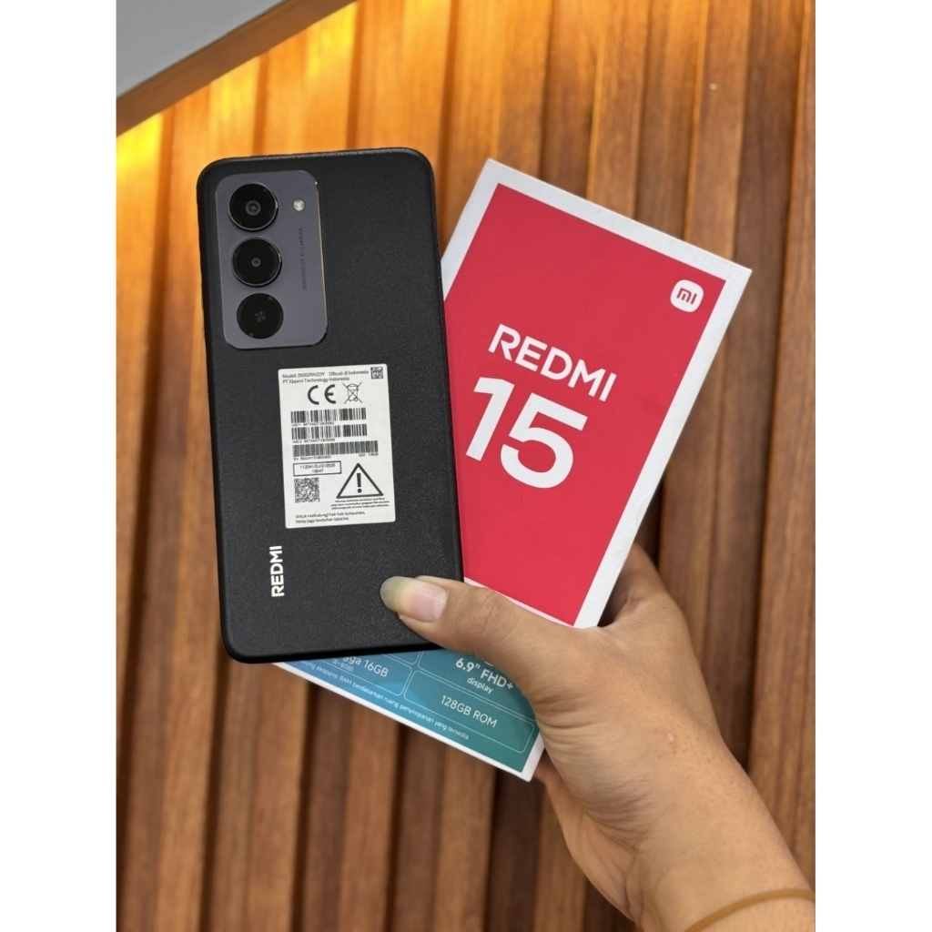 REDMI 15 8/128 // 8/256 SECOND LIKE NEW