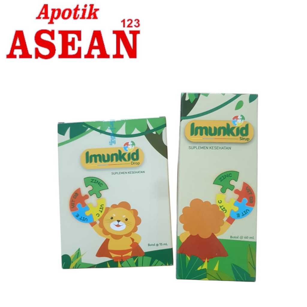 IMUNKID SIRUP 60ML & IMUNKID DROP 15ML