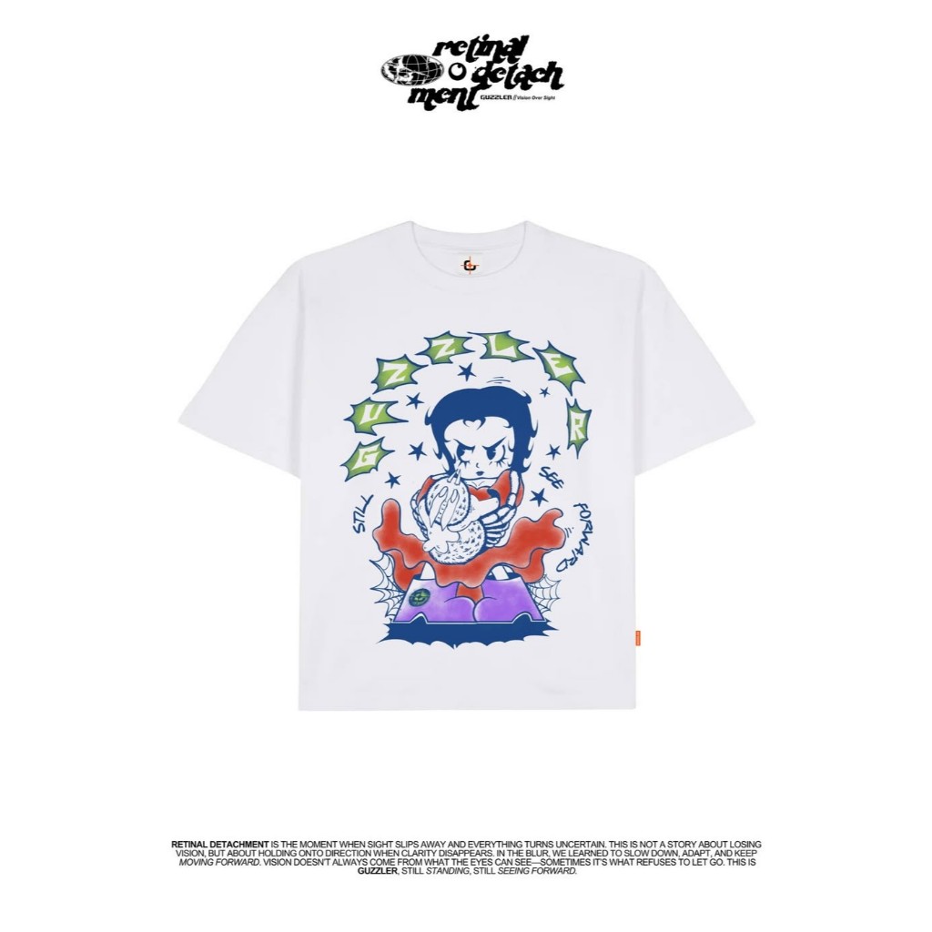 GUZZLER - BETTY BOOP WHITE