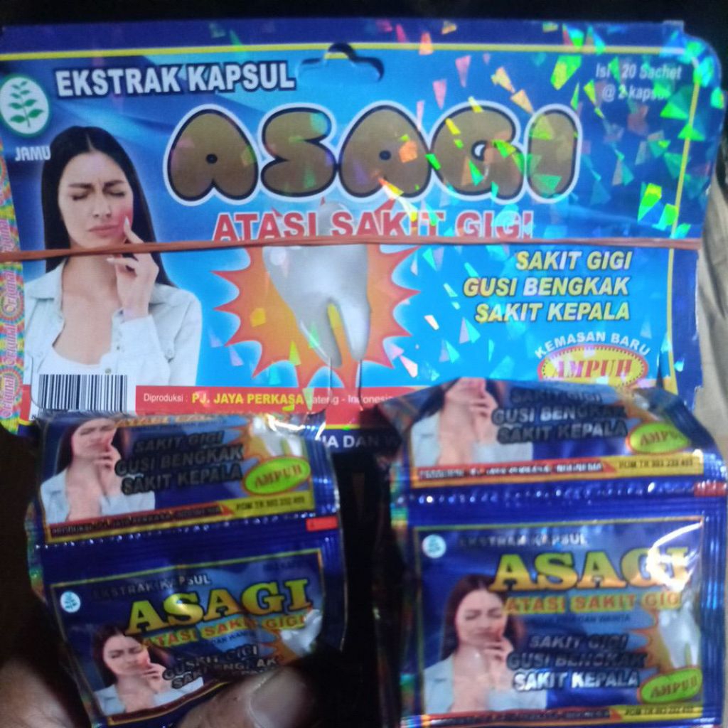 kapsul sakit gigi ASAGI
