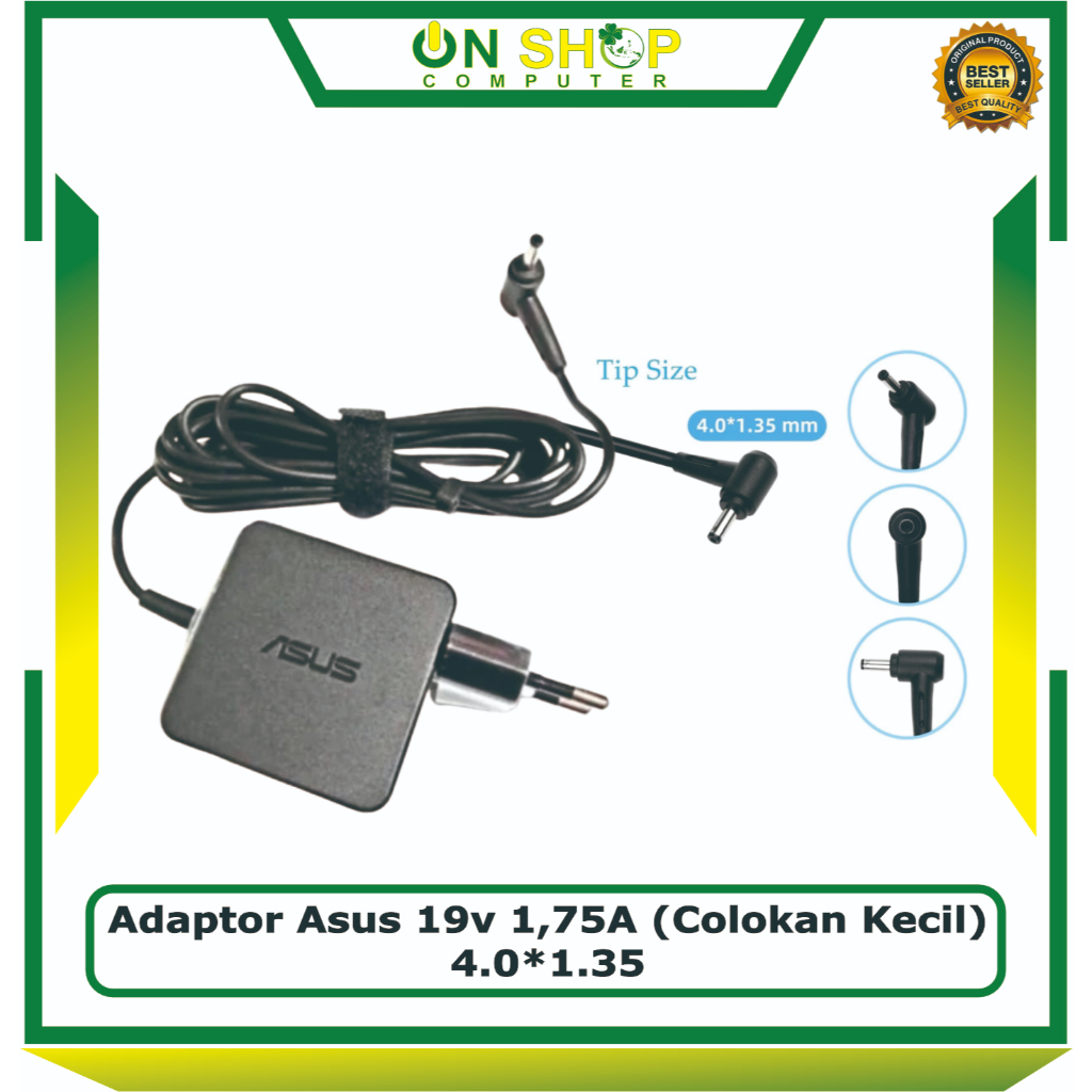 Adaptor Charger Laptop Asus E410MA E410K E410M E410 E210MA E210M E210 1.75A
