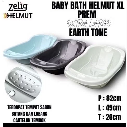 Bak mandi bayi besar helmut