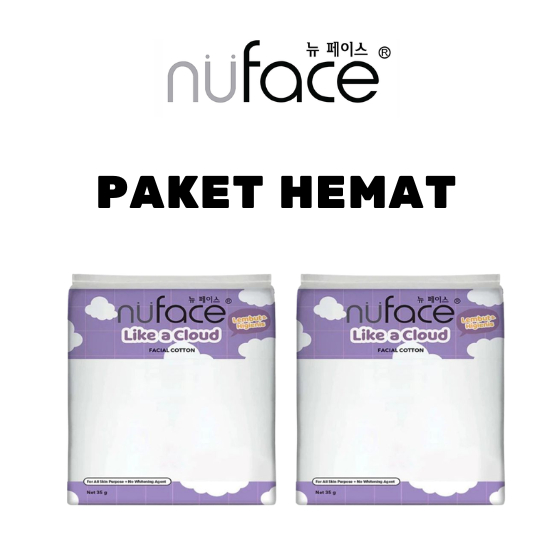 NUFACE PAKET HEMAT KAPAS 35GR 2PCS