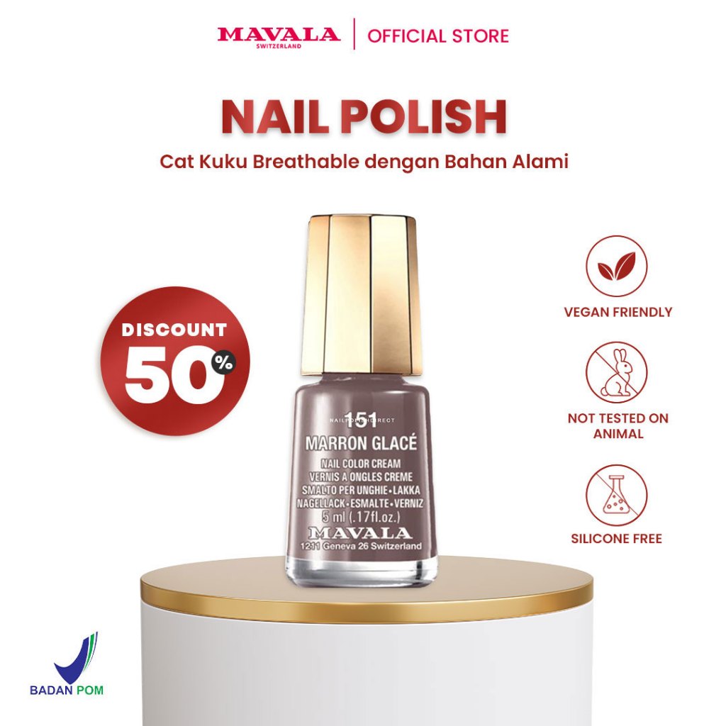 Mavala nail polish Marron Glace