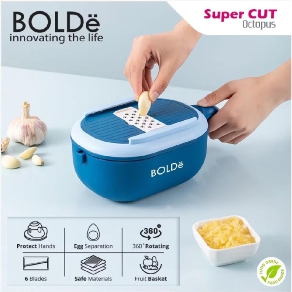 Bolde Super Cut Octopus Biru New