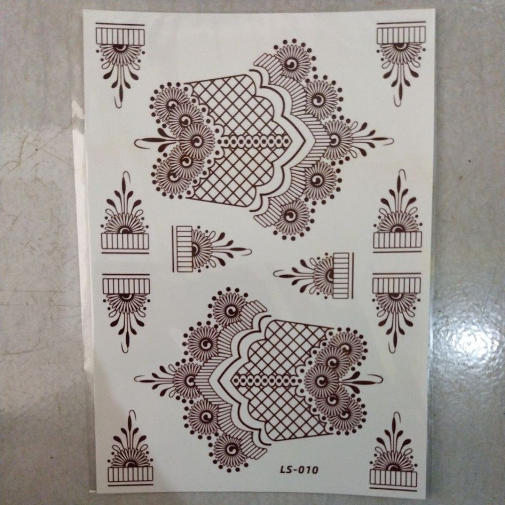 HENNA PENGANTIN/HENNA TEMPEL INSTAN