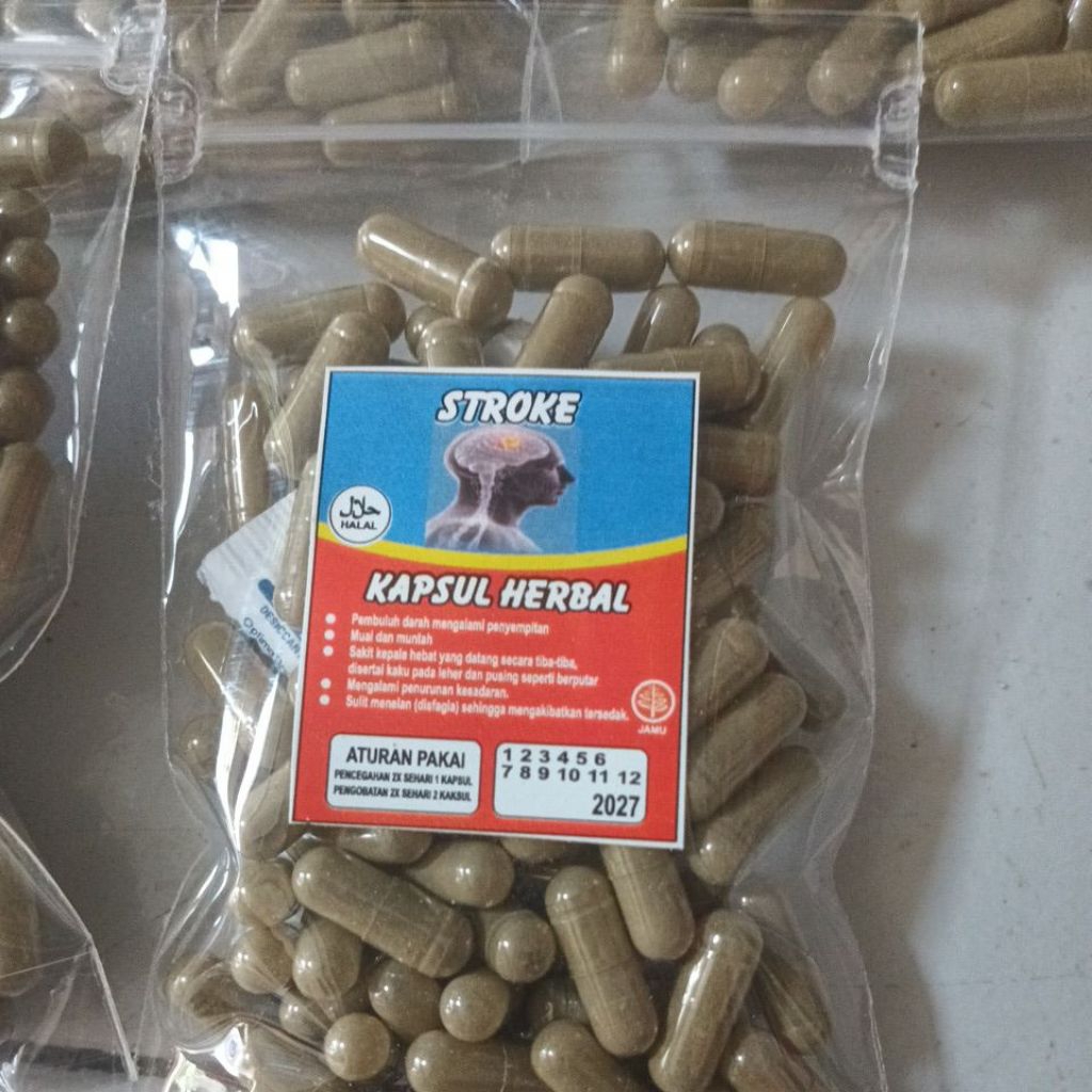 herbal stroke 100 kapsul