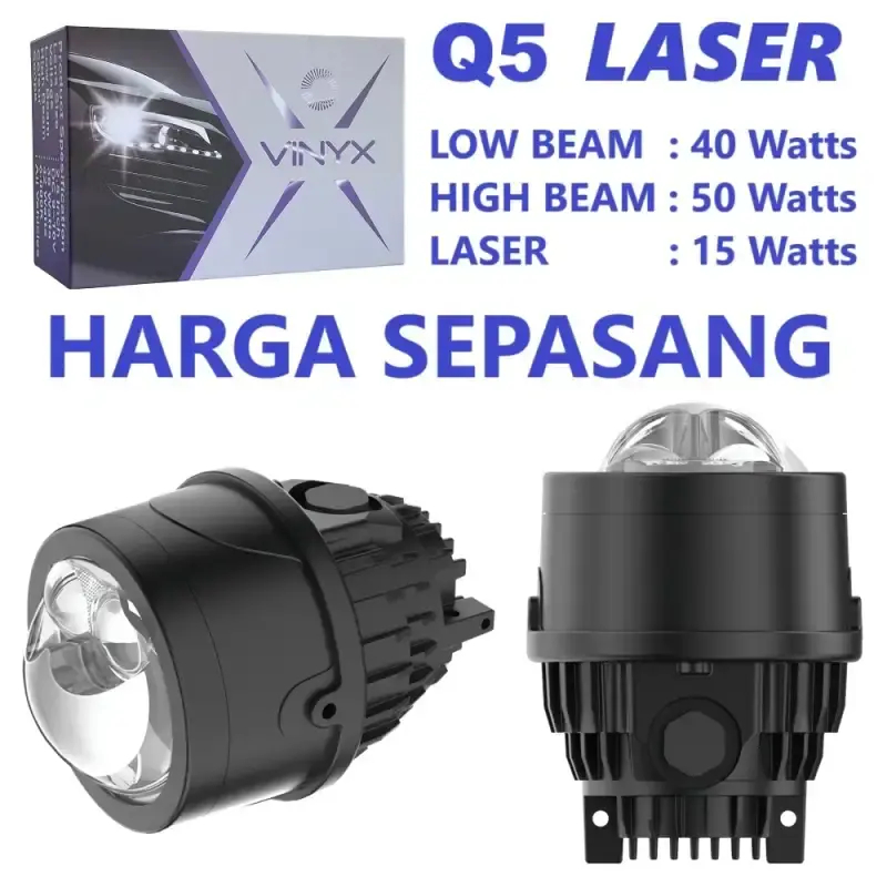 FOGLAMP Q5 VINYX 3INCH /SET