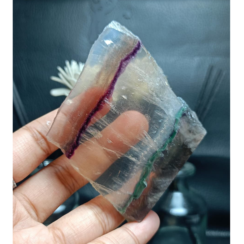 Batu Natural Fluorite Slice (6)