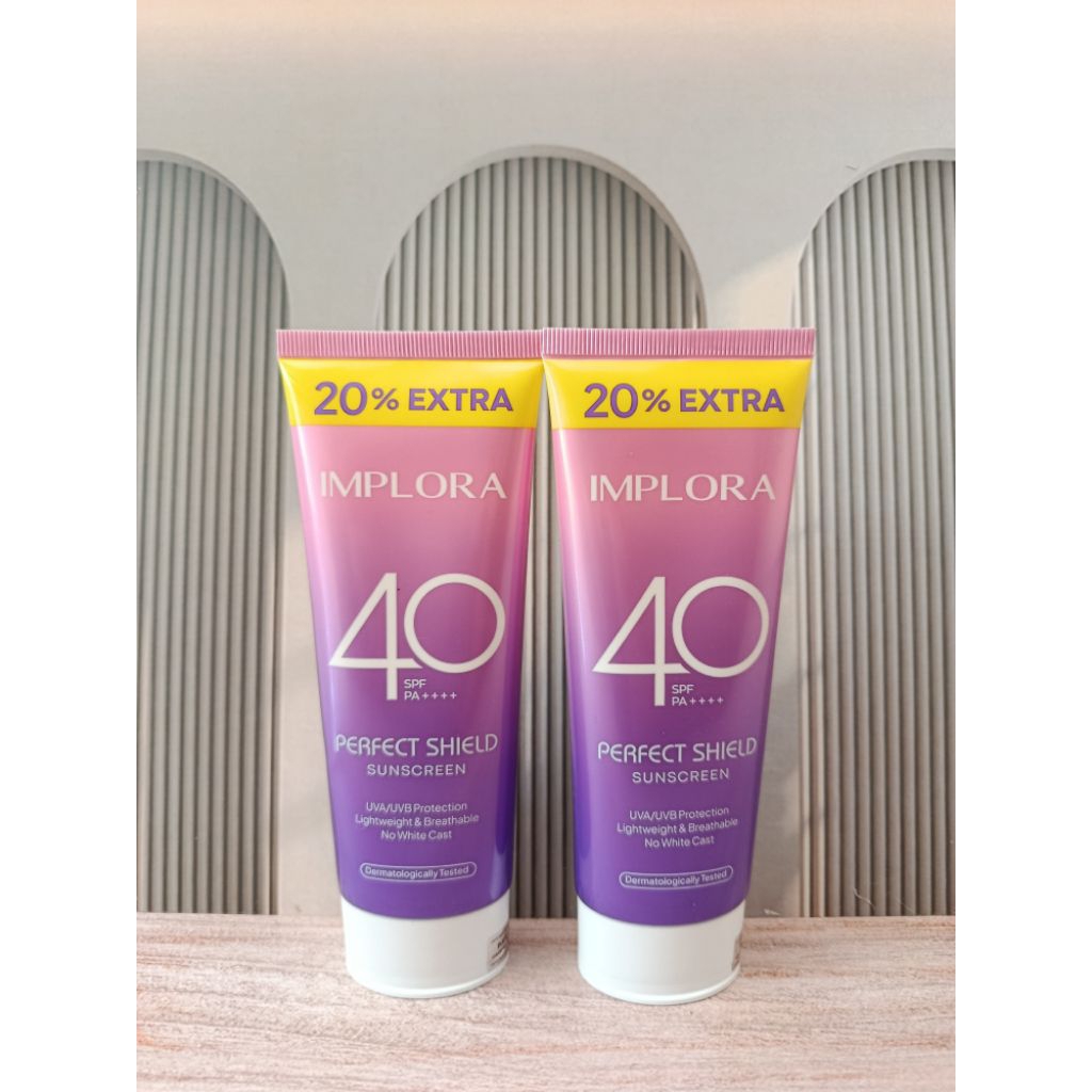 Implora Sunscreen SPF40 PA++++- Melindungi Kulit dari UVA & UVB