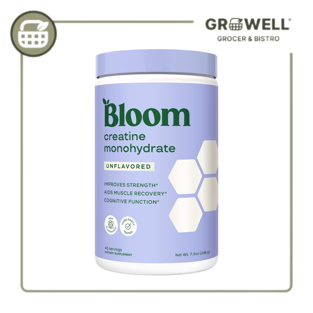 BLOOM CREATINE MONOHYDRATE UNFLAVORED (40 SERVINGS)