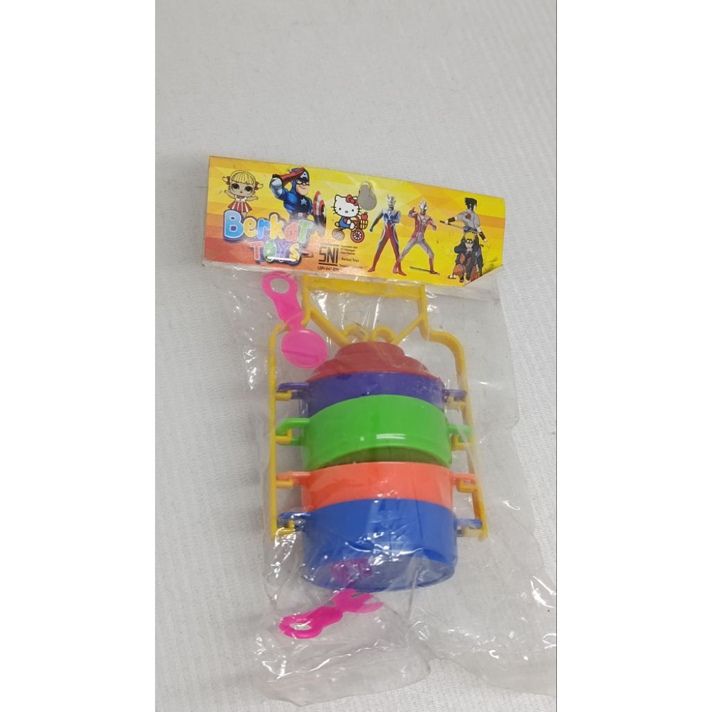 Mainan Rantang Mini - Warna Warni