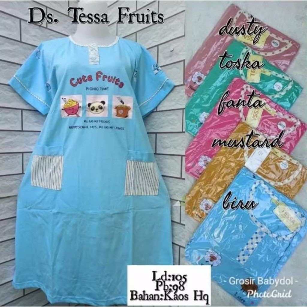Daster Kaos Tessa Dewasa