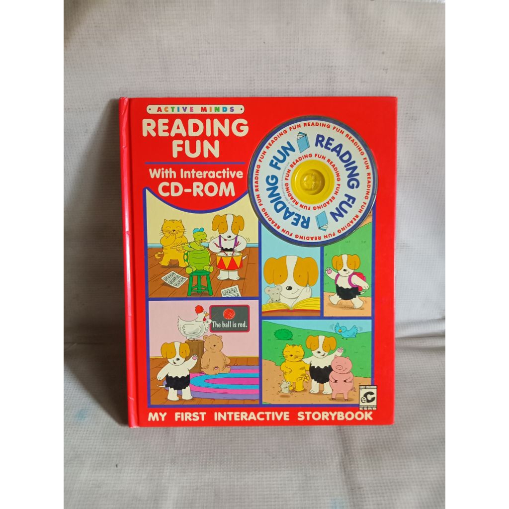 ACTIVE MINDS READING FUN With Interactive CD - ROM MY FIRST INTERACTIVE STORYBOOK