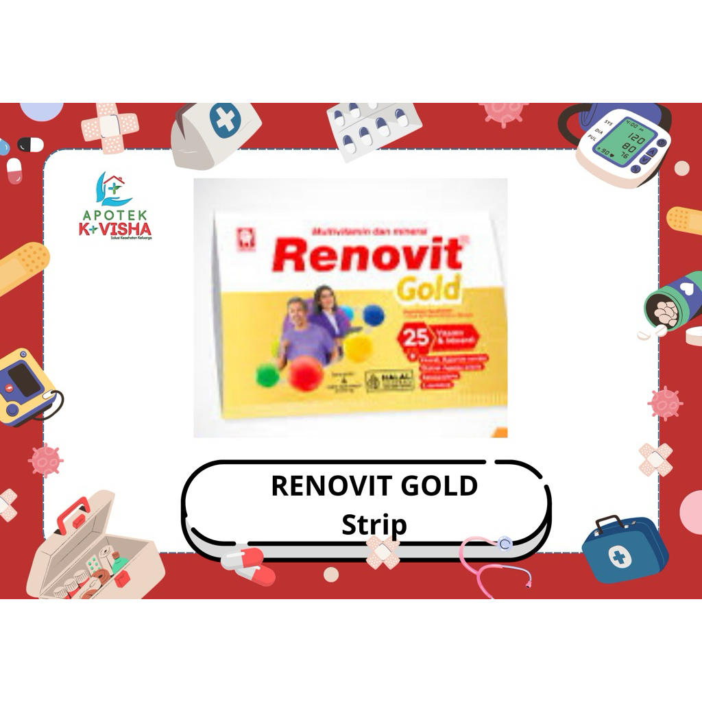 RENOVIT GOLD PERSTRIP @ 4 TABLET