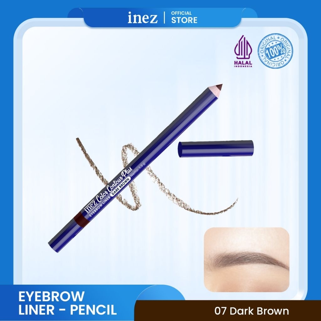 INEZ EYEBROW LINER DARK BROWN