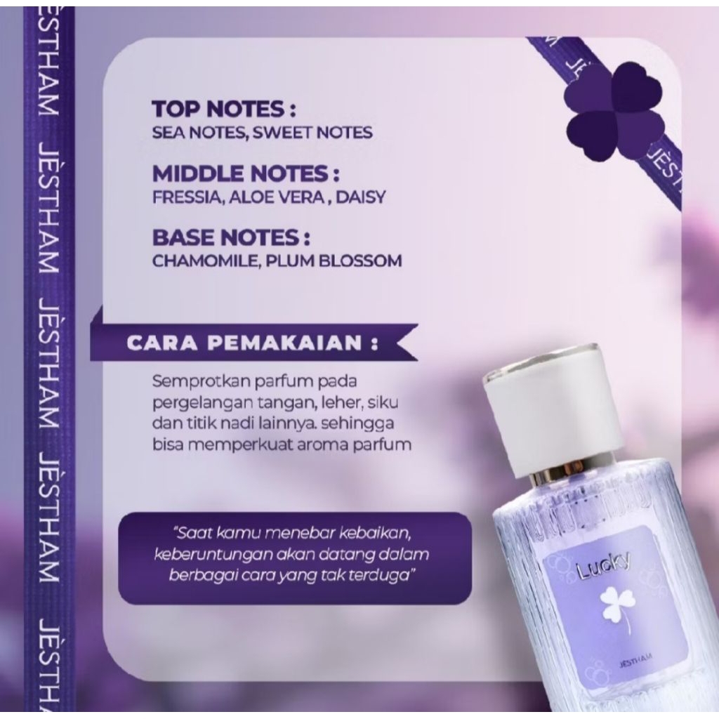 Jestham parfum lucky