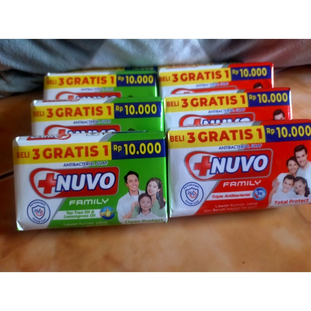 Sabun Mandi Nuvo Dpt 8pcs