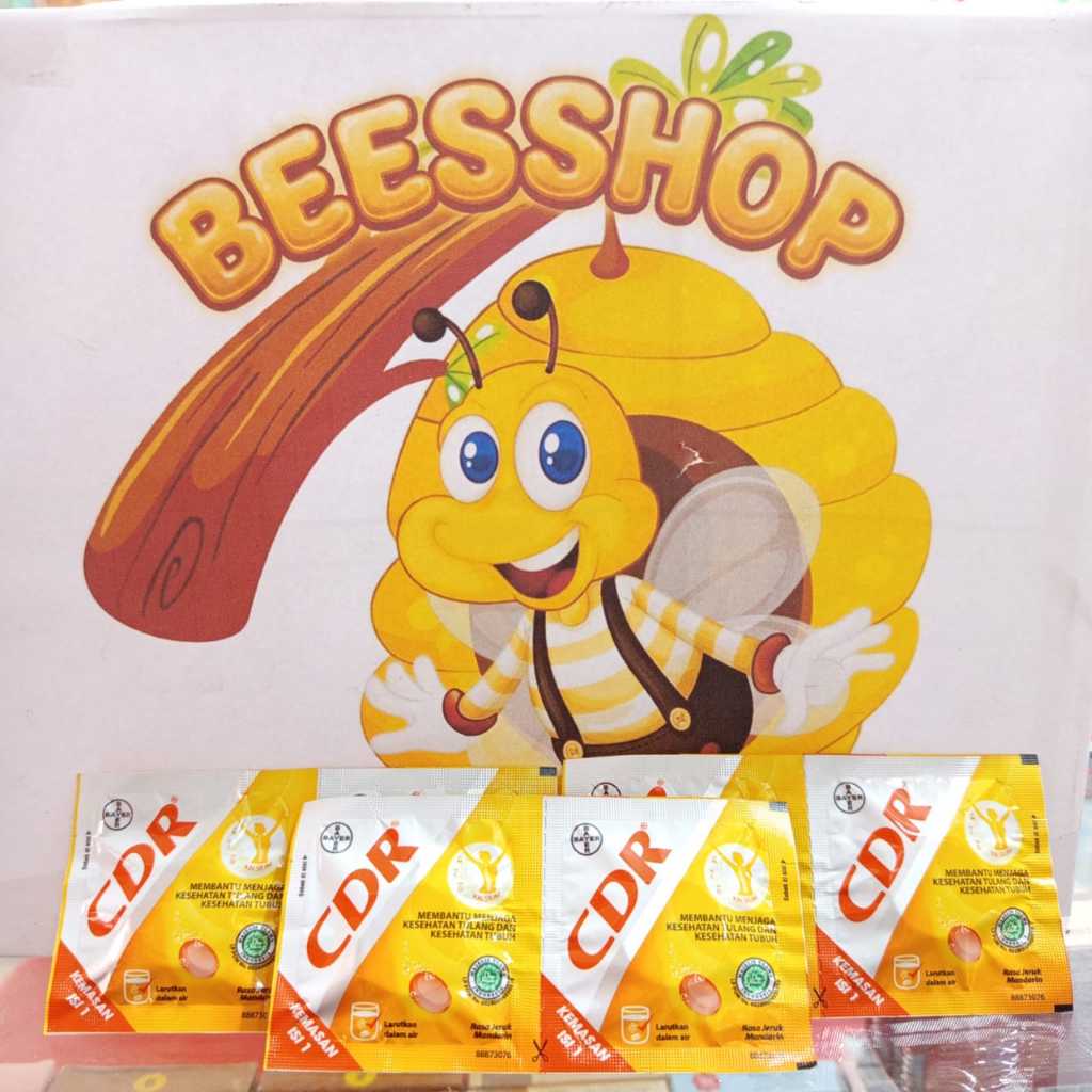 CDR Suplemen Kalsium Rasa Jeruk Mandarin 2 Sachet