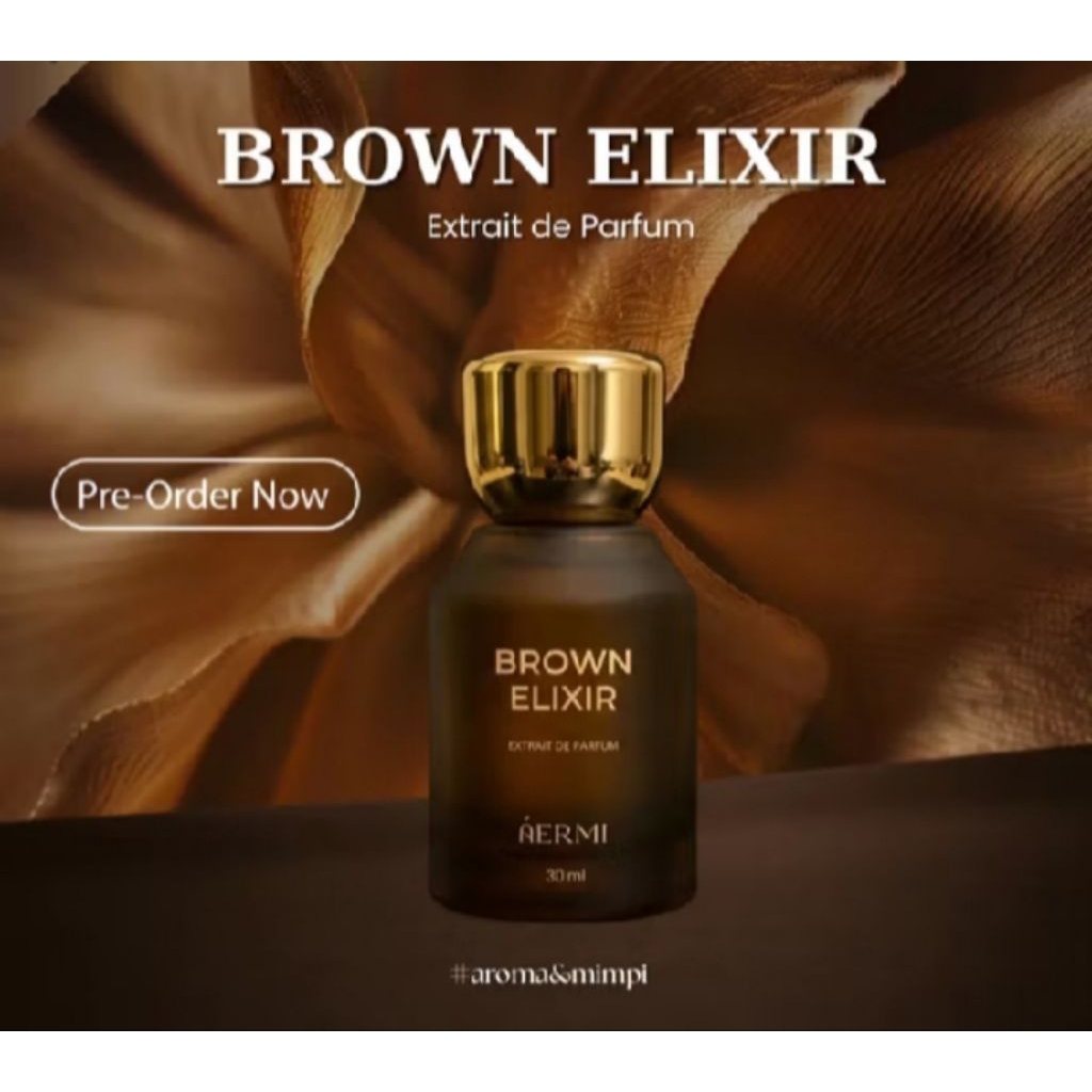brown elixir by aermi parfume 30 ml extract de parfume