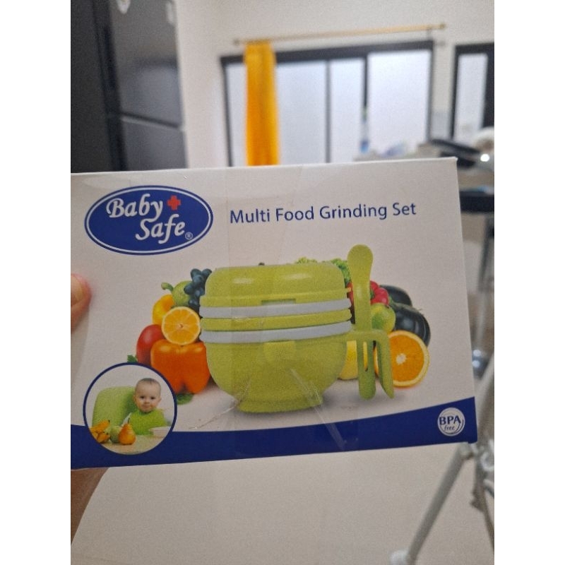 baby safe multifood grinding set