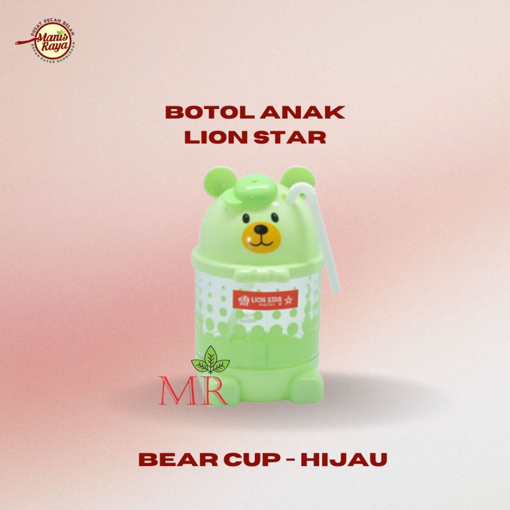 BEAR CUP 240 ML BOTOL CANGKIR ANAK