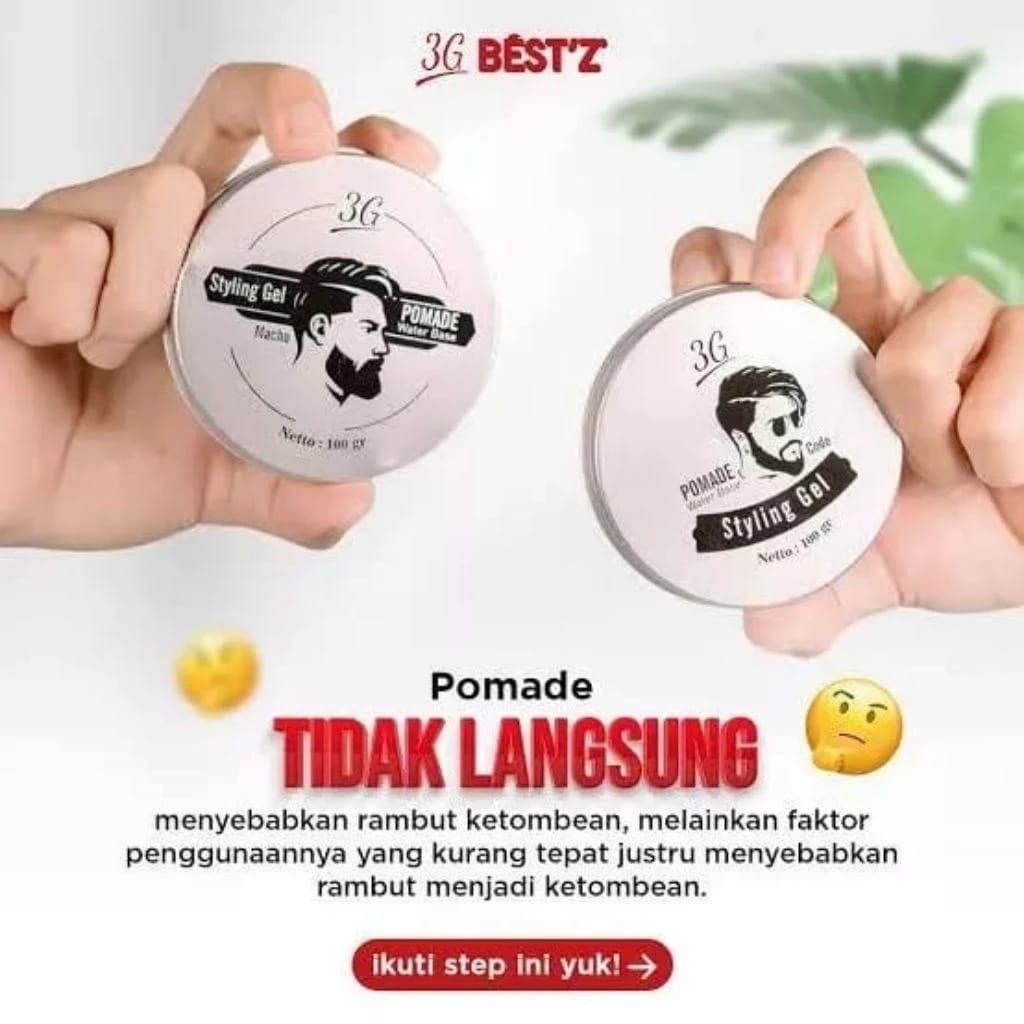 3G Styling Pomade Gel 100gr