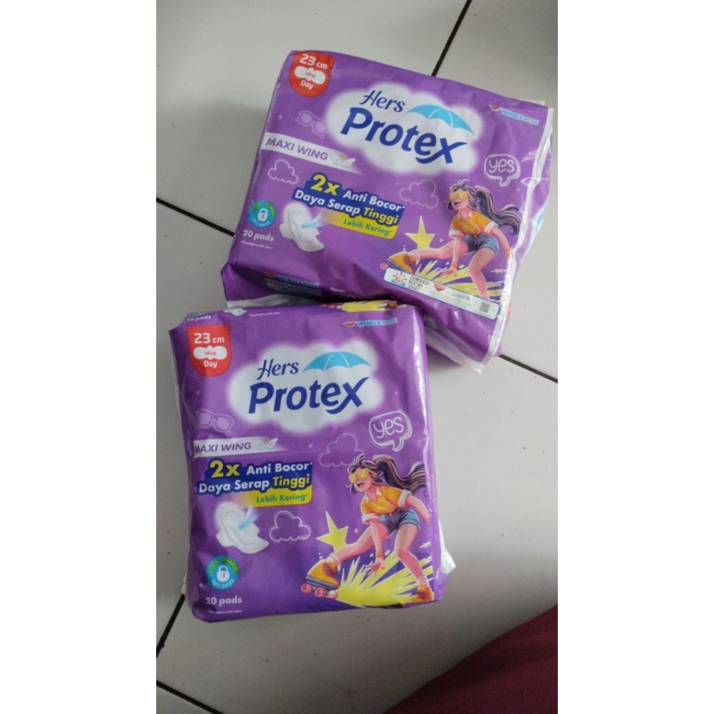 hers protex 23cm wing isi 20pcs