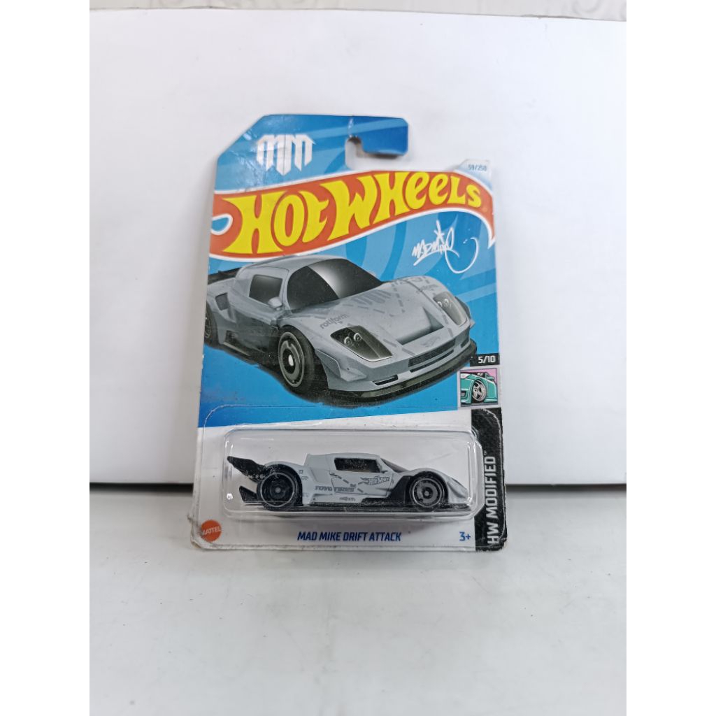 HOT wheels mad mike drift attack-hw modified