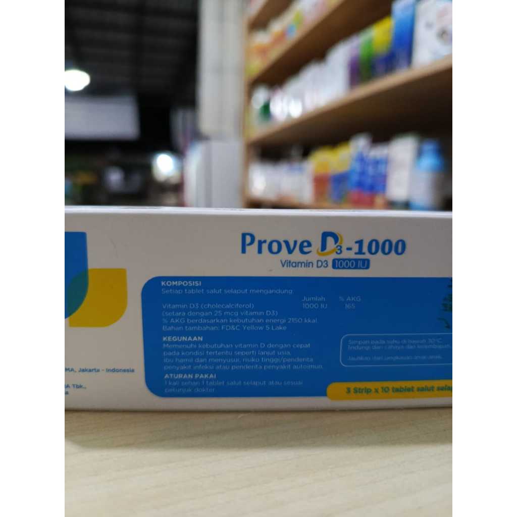 Prove D3 1000 IU STRIP