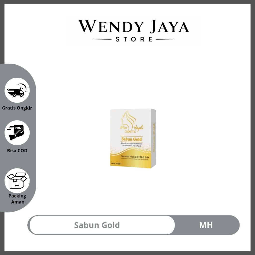 MH Cosmetics Sabun Gold
